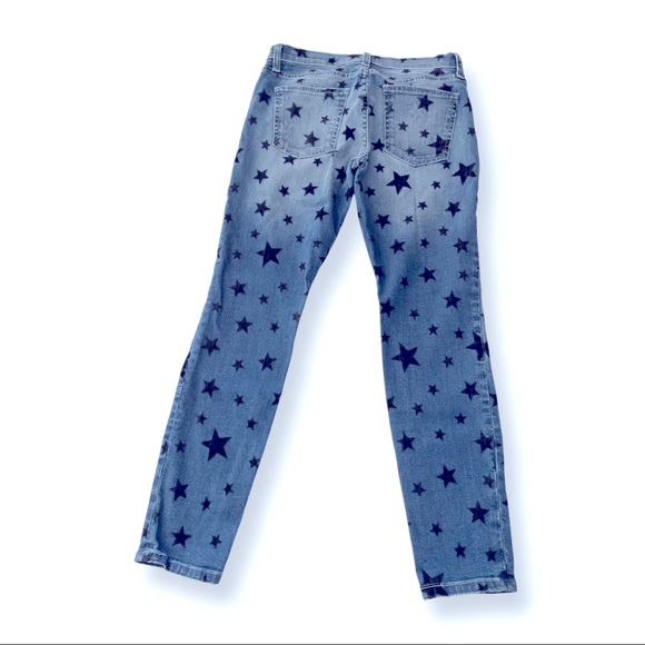 Rare Current/Elliott The Stiletto Star Jeans in Flocked Star - Picture 3 of 6